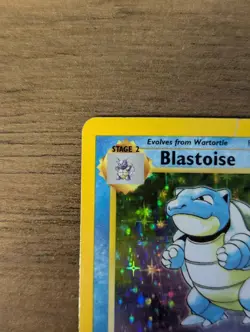 Pokemon TCG Blastoise Base Set 2/102 Holo HP - Image 2
