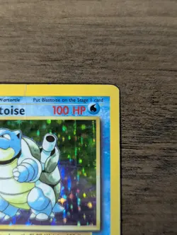Pokemon TCG Blastoise Base Set 2/102 Holo HP - Image 3