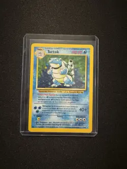 Pokemon TCG German Holo Blastoise Base Set [Turtok] #2/102 - Image 1