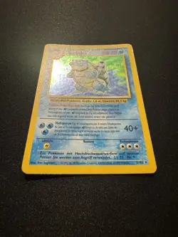 Pokemon TCG German Holo Blastoise Base Set [Turtok] #2/102 - Image 3