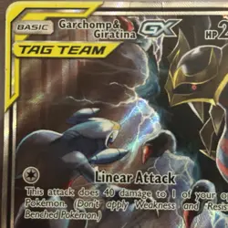 Pokemon TCG Garchomp & Giratina GX SM193 Sun & Moon Promo - Image 3
