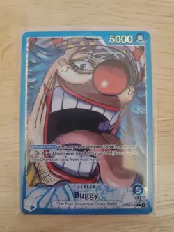 One Piece CCG Buggy OP09-042 Leader Parallel Alt Art English NM - Image 2