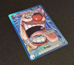 ONE PIECE TCG: Buggy OP09-042 Leader Parallel Alt Art ENGLISH NM - Image 3