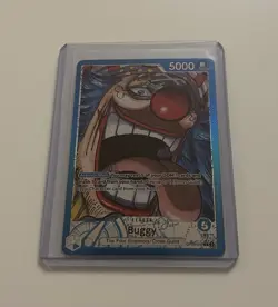 ONE PIECE TCG Buggy OP09-042 Leader Parallel Alt Art ENGLISH NM - Image 1