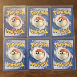 Pokemon TCG Base Set Lot Sandshrew Sandslash Graveler Rhyhorn 6 Cards English - Image 2