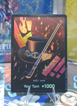 One Piece TCG - SABO Don!! Card (Foil) PRB-01 "THE BEST" English - Image 1