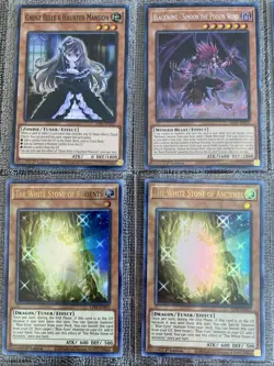 Yugioh Card Lot All Holo 4 Secret Rare - Image 2