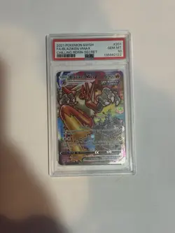 PSA 10 GEN MT Pokemon Card Secret Alt Art Blaziken VMAX 2021 Chilling Reign SWSH - Image 2