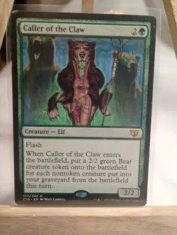 Caller of the Claw - 177 - LP - Commander 2015 - C15 MTG Magic the Gathering - Image 1