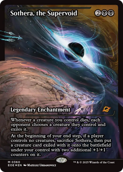 Sothera, the Supervoid (Showcase) [Edge of Eternities] Foil Near Mint - Image 1