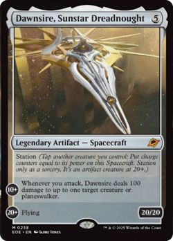 Dawnsire, Sunstar Dreadnought [Edge of Eternities] Near Mint - Image 1