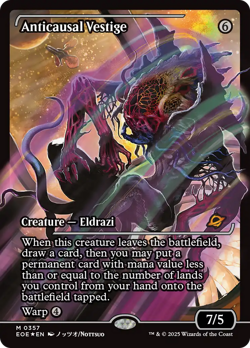 Anticausal Vestige (Showcase) [Edge of Eternities] Foil Near Mint - Image 1