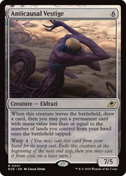 Anticausal Vestige [Edge of Eternities] Near Mint - Image 1
