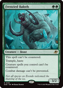 Frenzied Baloth [Edge of Eternities] Foil Near Mint - Image 1