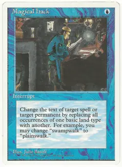 MTG Magical Hack 4th Edition Rare LP - Image 1