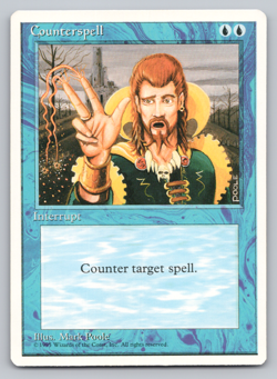 Counterspell - 4th Edition Core Set 1995 MTG - Image 1