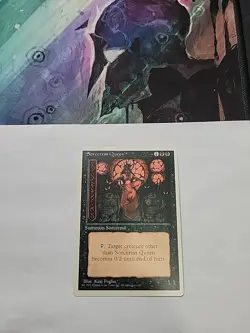 MTG - Sorceress Queen 4th Edition Regular - Image 2