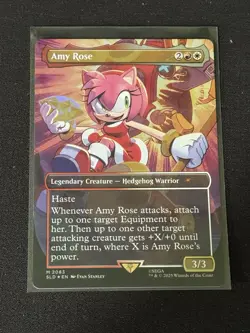 Amy Rose (Rainbow Foil) Secret Lair Drop Foil - Image 1