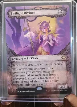 Twilight Diviner (Showcase) Lorwyn Eclipsed MTG Regular Near Mint - Image 3