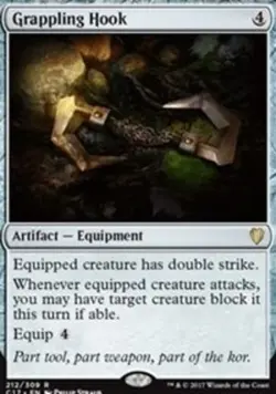 Grappling Hook - Commander 2017 #212/309 MTG Magic The Gathering - Image 1