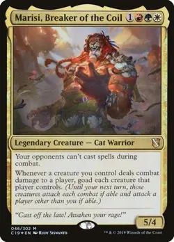 Marisi, Breaker of the Coil [Commander 2019] Foil Near Mint - Image 1