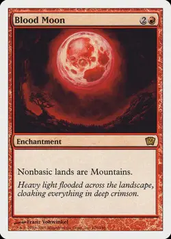 Blood Moon [Ninth Edition] Moderately Played - Image 1