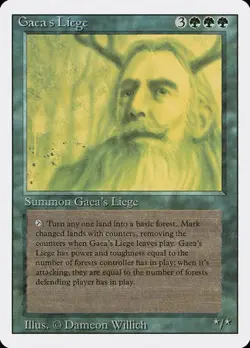 Gaea's Liege [Revised Edition] Near Mint - Image 1