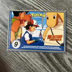 Pokemon 1999 Burger King Poketrivia Mewtwo Strikes Back #130 Gyarados - RARE - Image 2