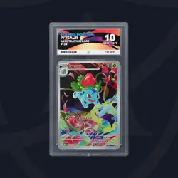 Pokemon TCG - Ivysaur 134/132 - Mega Evolutions - Graded - ACE 10 - Image 1