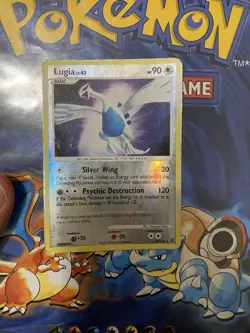 Carta Pokemon Lugia Lv. 43 Secret Wonders Reverse Holo DPBP299 14/132 - Image 1