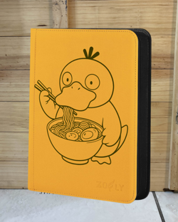 Pokemon Psyduck Laser Engraved TCG Binder- 9 Pocket (Made To Order) - Image 1