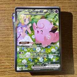 Lillie’s Clefairy EX SIR 184/159 Pokemon TCG Journey Together NM/LP - Image 1