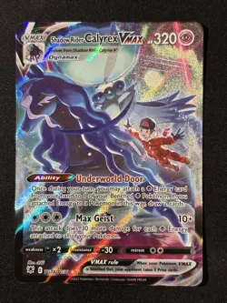 2022 Pokemon SWSH Astral Radiance TG18/TG30 Shadow Rider Calyrex VMAX - Image 1