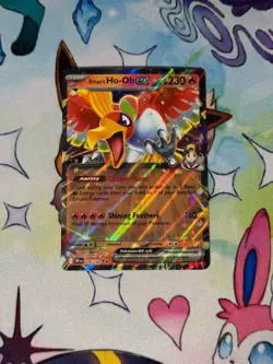 Pokemon TCG Destined Rivals - Ethan's Ho-Oh ex 039/182 Holo - Image 1