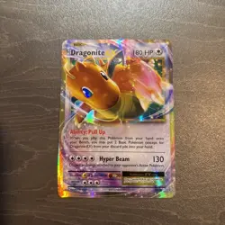 Pokemon TCG Dragonite-EX Evolutions 72/108 Holo Holo Rare ex - Image 1