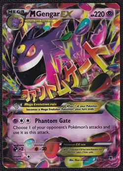 Pokemon M Gengar EX 35/119 Holo XY Phantom Forces - Image 1