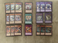 DRACOTAIL Mini Deck Core - Lukias, Faimena, Arthalion YuGiOh FREE SHIPPING - Image 1