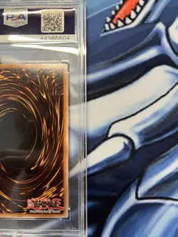 YuGiOh 2002 Dark Hole LOB-E041 PSA 9 Mint 1st Edition European Print - Image 5