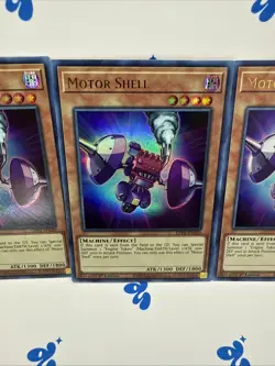 3X Yugioh Motor Shell GFP2-EN030 Ultra Rare 1st Edition NM - Image 2