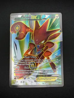 Scizor EX 119/122 - XY BREAKpoint - DAMAGED - Pokemon TCG - Image 2