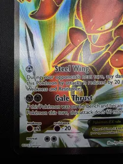 Scizor EX 119/122 - XY BREAKpoint - DAMAGED - Pokemon TCG - Image 5