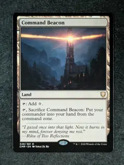 2020 Magic: The Gathering COMMAND BEACON #349/361 Commander Legends Rare English - Image 1
