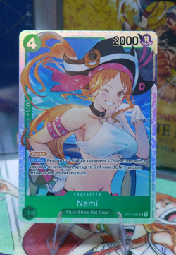 Nami SR The Azure Sea's Seven OP14-031 NM One Piece TCG English - Image 1