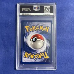 2002 POKEMON LEAGUE ENERGIZE YOUR GAME CYCLE FIRE ENERGY HOLO PSA 8 NR MINT - Image 3