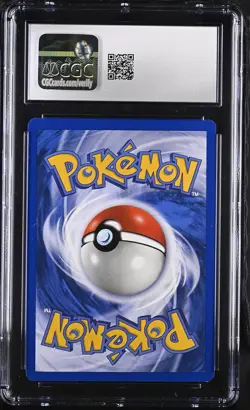 CGC 8 Fighting Energy 2002 League Promo Reverse Holo SWIRL Pokemon Card - Image 2