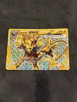 Luxray Break 47/122 Holo Pokemon TCG Card NM Condition - Image 1