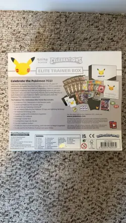 Pokemon TCG 25th Anniversary Celebrations Elite Trainer Box ETB SEALED with case - Image 3