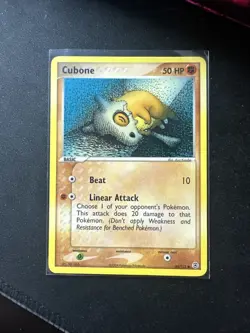 Cubone 60/112 FireRed & LeafGreen Non-Holo Pokemon Card TCG - Image 1