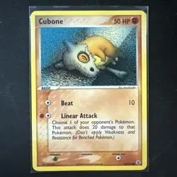 Cubone 60/112 FireRed & LeafGreen Non-Holo Pokemon Card TCG - Image 3