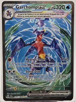 Garchomp ex 245/182 Paradox Rift Special Illustration Rare Pokemon TCG - Image 2
